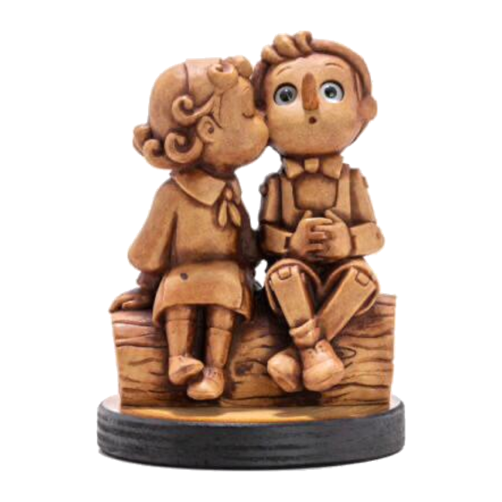 Primo bacio · tronchetto - creazione in legno fatta a mano